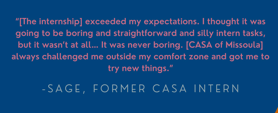 CASA Intern Quote